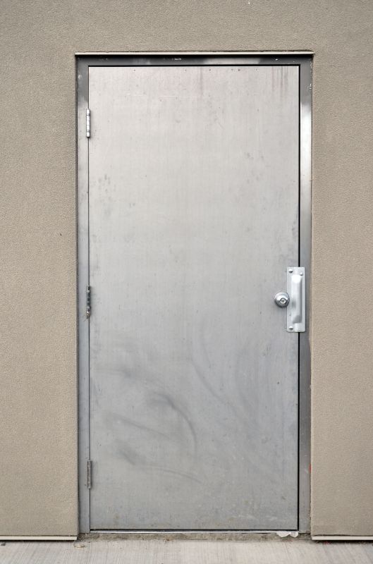 Steel Door Repair detail